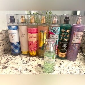8 Bath & Body Works Fragrance Mists